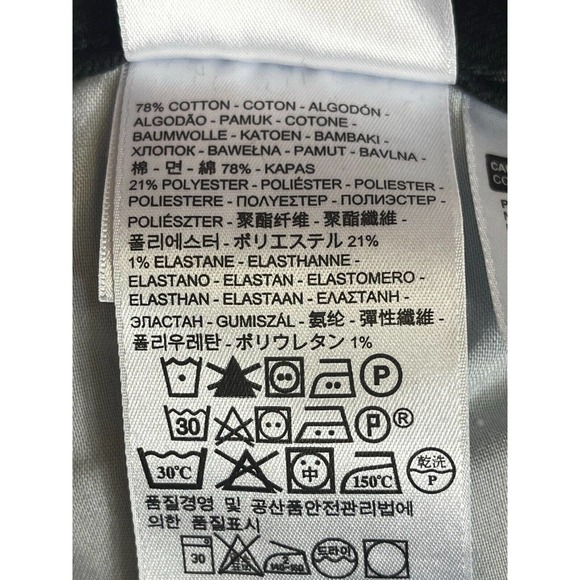 Levi's Demi‎ Curve Skinny Leg Womens 10/30 Black Mid Rise Cotton Blend Pockets - Picture 10 of 13